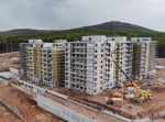 Внутренние отделочные работы идут в новом микрорайоне в Усть-Куте