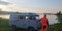 Поиск утонувшего. Фото из телеграм-канала пожарно-спасательной службы Иркутской области - Irk.Ru