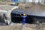 В Иркутске строительство теплового луча завершено на 75%