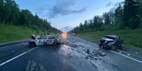 Авария в Тайшетском районе. Фото Госавтоинспекции Иркутской области - Irk.Ru
