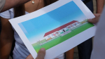 Реализацию инициативных проектов в посёлке Чеботариха оценили депутаты областного парламента во время рабочей поездки по Куйтунскому району