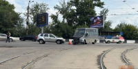 В Иркутске водитель и пассажир маршрутки пострадали из-за ДТП с кроссовером - КП-Иркутск