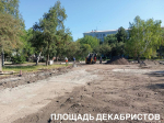 В Иркутске продолжается благоустройство общественных пространств
