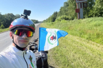 Выпускник иркутского колледжа, получив диплом, отправился в веломарафон