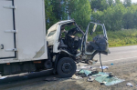 Два человека пострадали в ДТП с фурой и грузовиком в Тайшетском районе