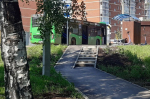 Сквер. Фото пресс-службы администрации Иркутска