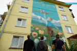 Шесть патриотичных муралов создали художники в Иркутской области