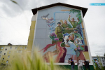 Шесть патриотичных муралов создали художники в Иркутской области
