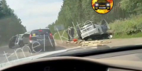 Лобовое ДТП произошло на Александровском тракте под Иркутском, есть пострадавшие - Baikal24.Ru