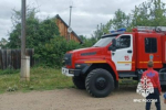 В Шелехове из-за замыкания электропроводки загорелось два частных дома