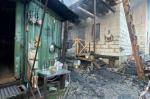 В Шелехове из-за замыкания электропроводки загорелось два частных дома