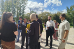 "Герой Приангарья" изучил работу администрации Ленинского округа Иркутска