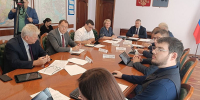 Телемост. Фото пресс-службы правительства Иркутской области - Irk.Ru