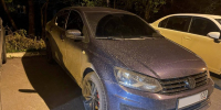 Угнанный автомобиль. Фото пресс-службы ГУ МВД России по Иркутской области - Irk.Ru