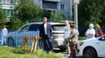 Ремонт подпорных стен, лестниц и арок ведется в Университетском (фоторепортаж)
