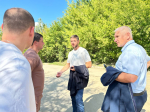 Ремонт подпорных стен, лестниц и арок ведется в Университетском (фоторепортаж)