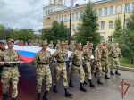 Росгвардейцы Приангарья приняли участие в праздновании Дня Государственного флага Российской Федерации