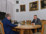 Губернатор обсудил с президентом РАН строительство селезащитных сооружений в Приангарье