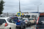 Восьмибалльные пробки образовались на дорогах Иркутска вечером 3 сентября