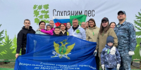 Судебные приставы Приангарья приняли участие в акции по посадке деревьев - УФССП