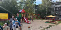 Благоустройство территорий провели в округах №№6, 18, 31 депутатов думы Иркутска - Baikal24.Ru