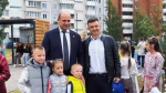 По партпроекту «Единой России» «Городская среда» в Братске благоустроили сквер