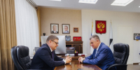 Леонид Слуцкий встретился с Губернатором Челябинской области Алексеем Текслером - ЛДПР