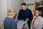 Даниил Литвинов встретился с ветераном Великой Отечественной войны Галиной Андреевной Трасповой