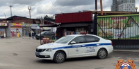 Въезд на Мельниковский рынок временно запрещен. Скриншот видео пресс-службы Госавтоинспекции Иркутской области - Irk.Ru