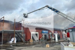 Открытое горение ликвидировали на Мельниковском рынке в Иркутске