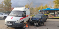 Иномарка столкнулась с машиной скорой помощи в Братске - Сибирские новости