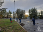 Сотрудники Главного управления МЧС России по Иркутской области приняли участие во Всероссийском экологическом субботнике «Зеленая Россия»