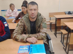 Ветеран СВО из Приангарья получает новую профессию при поддержке «Защитников Отечества»