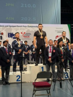 Иркутянин Андрей Талько одержал победу на чемпионате Азии по пауэрлифтингу