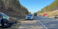 Водитель «Тойота Camry» погиб в лобовом ДТП на трассе в Черемховском районе - Baikal24.Ru