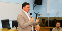 Мэр Иркутска Руслан Болотов встретился со студентами ИрНИТУ - ИА Альтаир