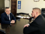 Мэр Черемхова и зампред областного правительства обсудили взаимодействие правительства и «Ассоциации муниципальных образований Иркутской области»