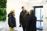 Руслан Болотов проверил качество ремонта в спорткомплексе "Авиатор"