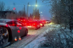 Жесткое ДТП с участием трех легковушек произошло в Свердловском районе Иркутска