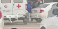Автомобиль ДПС и иномарка столкнулись в Иркутске - IrkutskMedia.Ru