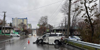 Авария в Свердловском округе. Фото ГУ МВД России по Иркутской области - Irk.Ru