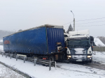 Автовоз и большегруз столкнулись в Шелеховском районе