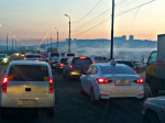 Восьмибалльные пробки образовались на дорогах Иркутска вечером 12 ноября