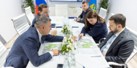 Подготовку к строительству нового аэропорта Иркутска обсудили Игорь Кобзев и глава Росавиации Дмитрий Ядров - Правительство Иркутской области