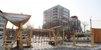 В новом сквере Иркутска появилась скульптура оленя из нержавеющей стали - Baikal24.Ru