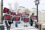Митинг. Фото Ольги Фонарёвой, IRK.ru