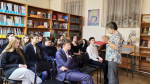 В библиотеке № 14 прошел час истории для школьников, посвящённый Нюрнбергскому процессу