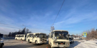 Два автобуса столкнулись в Ленинском районе Иркутска - Weacom.Ru