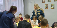 Новогодний мастер-класс провели сотрудники МЧС России и ВДПО - МЧС Иркутской области