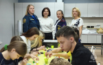Новогодний мастер-класс провели сотрудники МЧС России и ВДПО